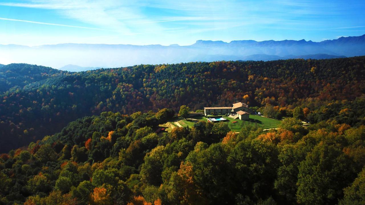 Hotel Restaurante El Ventos Sant Felíu de Pallarols エクステリア 写真