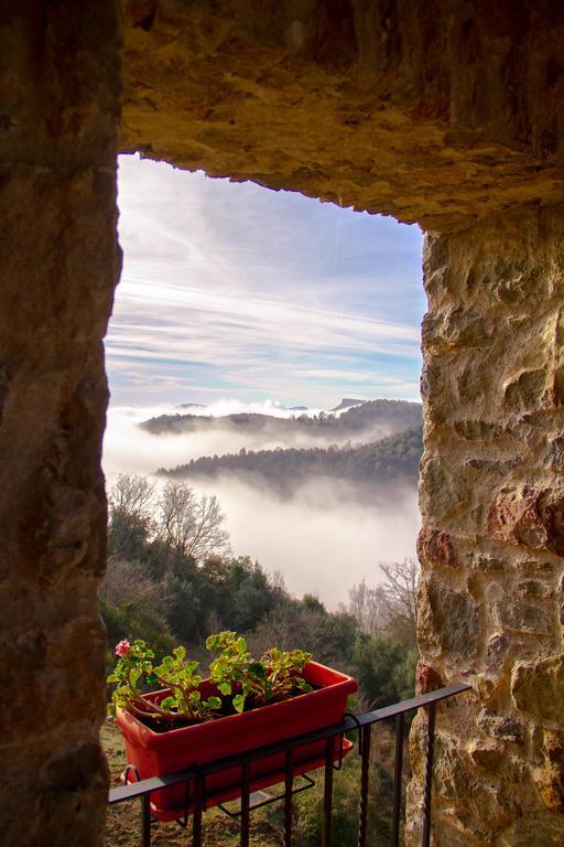 Hotel Restaurante El Ventos Sant Felíu de Pallarols エクステリア 写真
