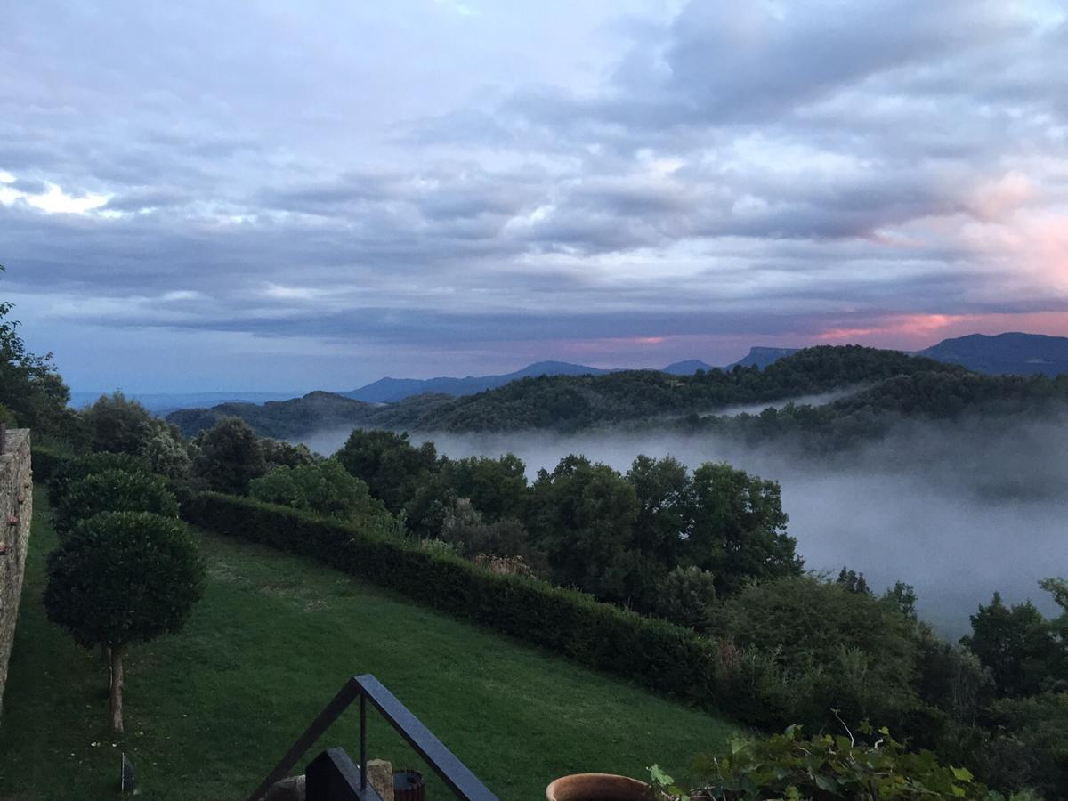 Hotel Restaurante El Ventos Sant Felíu de Pallarols エクステリア 写真