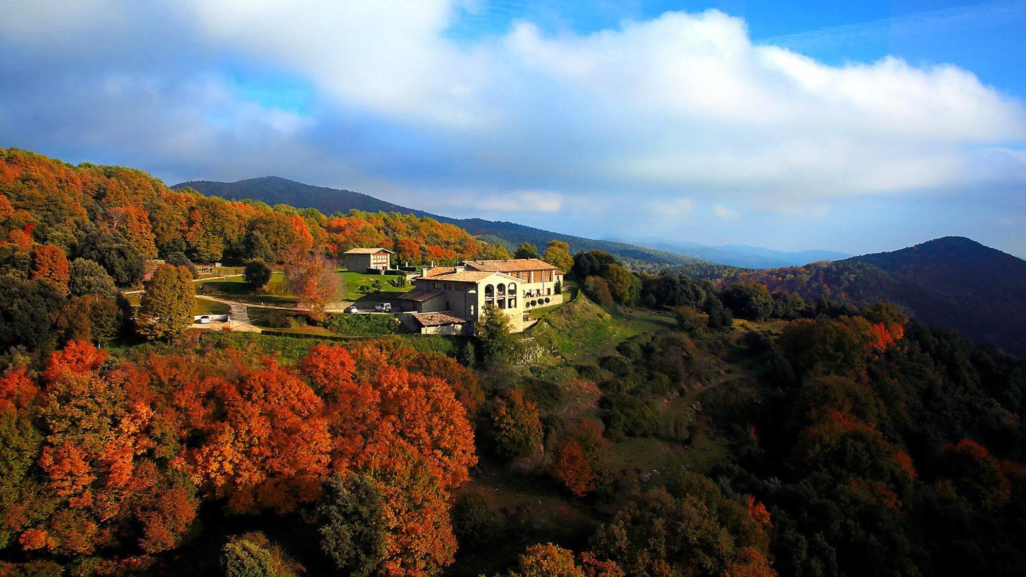 Hotel Restaurante El Ventos Sant Felíu de Pallarols エクステリア 写真