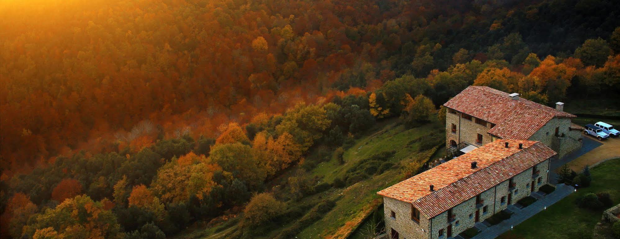 Hotel Restaurante El Ventos Sant Felíu de Pallarols エクステリア 写真