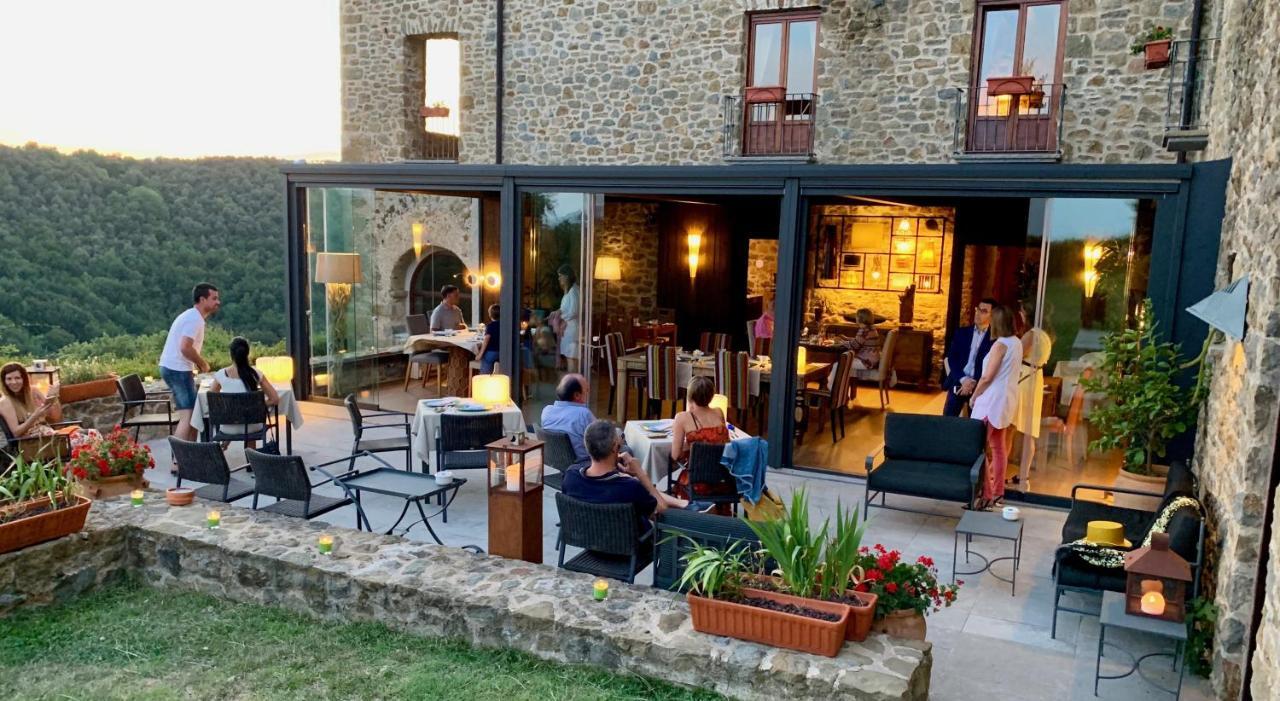 Hotel Restaurante El Ventos Sant Felíu de Pallarols エクステリア 写真