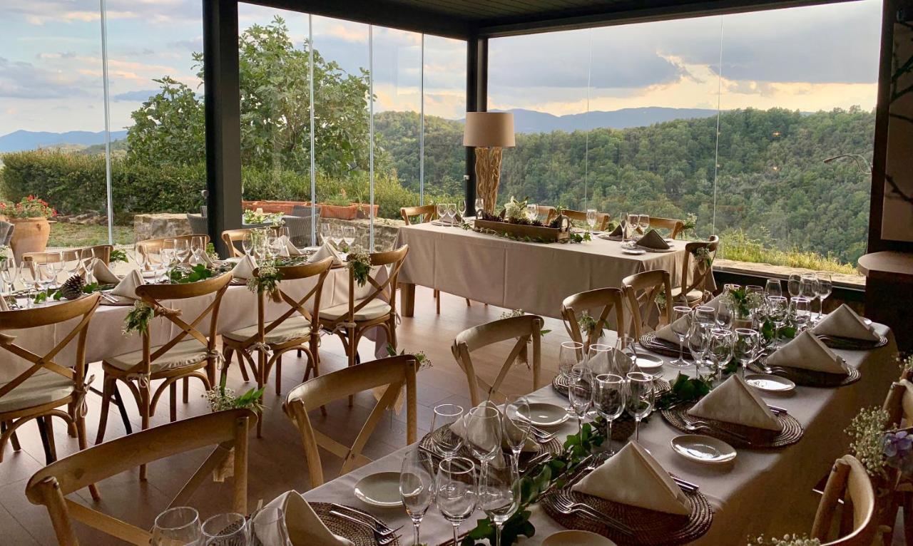 Hotel Restaurante El Ventos Sant Felíu de Pallarols エクステリア 写真